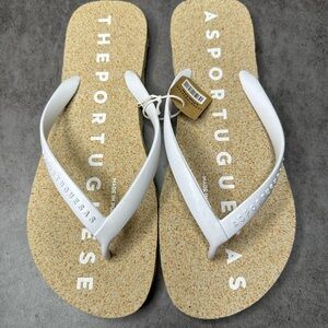 Asportuguesas Beach Flip-Flops Base White / Rubber Strap